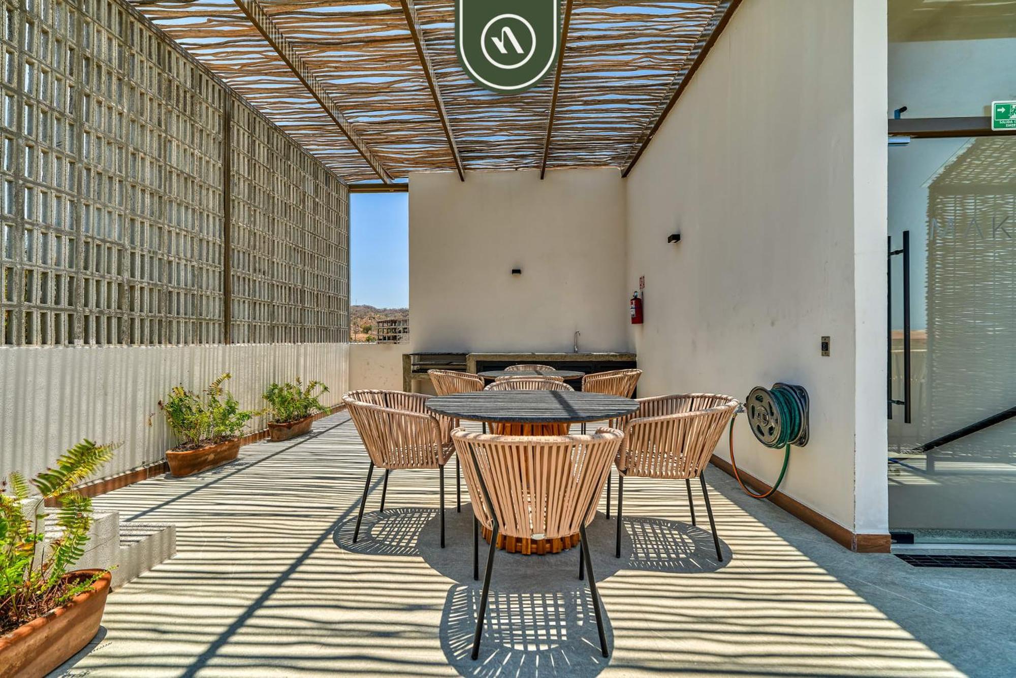 Studio With Rooftop Pool In Bucerias Apartment Exterior photo